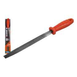 Fémreszelő 200mm félkerek, T12 acél, vágat 2, finom, műanyag nyél EXTOL PREMIUM