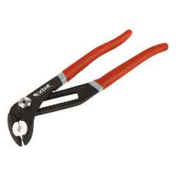 EXTOL PREMIUM vízpumpa fogó 260mm, műanyag betéttel, szivacsos nyél, C.V., fekete, csaptelephez