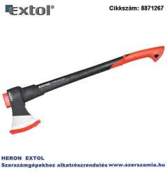 Fejsze üvegszálas nyél 1600g, Nylon erősítéssel, 800 mm hosszú, TPR gumis markolat