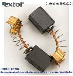 Szénkefe, 5,9 x 8,9 x 11,4 mm 8890202 fúró vésőkalapács géphez 950 W, 2db