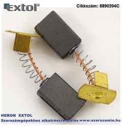 Szénkefe, 5,9 x 10,9 x 17 mm 889020 ütvefúró véső géphez, 2db