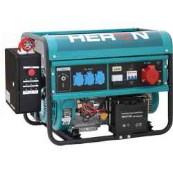 Benzinmotoros áramfejlesztő, HAE-3/1 indító aut., max 6500 VA, egyfázisú, önindítós EGM-65 AVR-1E, HERON