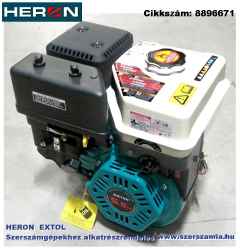 Benzinmotor főtengellyel, 163 cm3, 4-ütemű, léghűtéses, OHV, 5,5 le/4000 ford/perc, kúpos tengelyvég V-típus