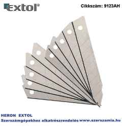 Pengék tapétavágó késhez, 18 mm, 10db, törhető