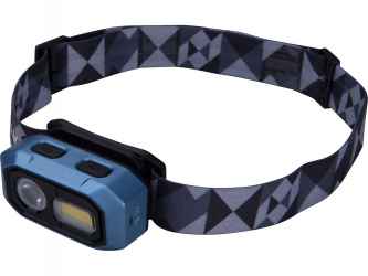 LED fejlámpa, Osram plusz COB, 480 Lumen, tölthető akkuval, 4 funkció, cseppálló: IPX4