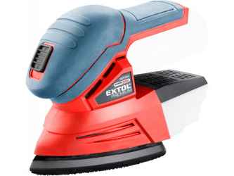 Akkus delta csiszoló, Share20V, 20V, Li-ion, AKKU és TÖLTŐ NÉLKÜL, 123×95 mm, ford.: 11.000 f/perc