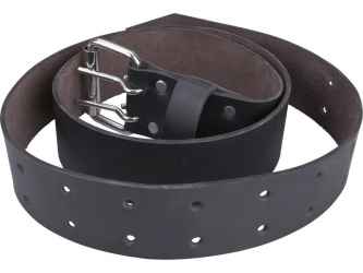 Derékszíj, szerszámtartóhoz, fém csattal, 4,5×122 cm,