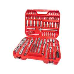 Dugókulcs készlet, CV., racsnis 45fog ; 1/4