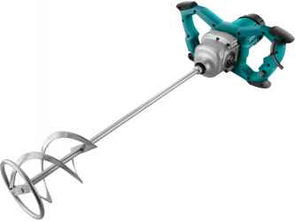 Elektromos festék- és habarcskeverő gép (mixer) 1800W, M14 menet, lágy indítás, ford I=180-400/min, II=300-700/min