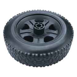 Gumikerék áramfejlesztőhöz, 1 db, 24,5 cm, 8896412, 8896413, 8896414, 8896415, 8896420, 8896421, 8896318, 8896319-hez