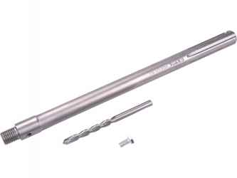 Hosszabbító szár központfúróval, M22×300mm hosszúság, SDS MAX befogás, Extol Prémium tégla körkivágókhoz