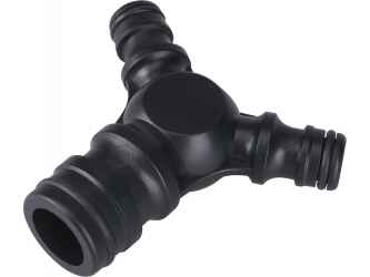 Kuplung csatlakozó (toldó), 1 col, háromutas, 1×1 col plusz 2×1/2col (3/4 col)