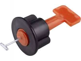 Lapszintező (csempeszintező, burkolatszintező) klt. 50 db csavaros talp plusz 1 db kulcs, többször használható