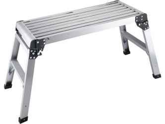 Szerelőállás/munkapad, összecsukható, ALU plusz acél, méretek: 106×42×51cm, max. statikus terhelés: 150 kg + AJÁNDÉK