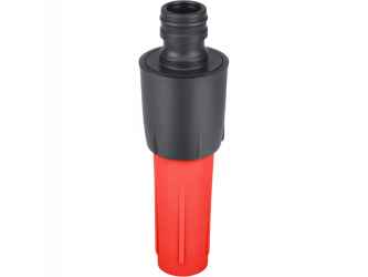 Szórófej, ABS műanyag, szabályozható sugár, 1col kuplung csatlakozó