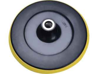 Tartalék gumitalp tépőzáras 8792500 polírozógéphez, átmérő: 180mm, M14, max: 8500 ford/perc