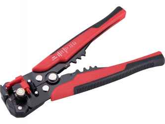 Vezeték csupaszító és krimpelő fogó, automata: 0,2-6 mm2, 205mm, CR12MoV