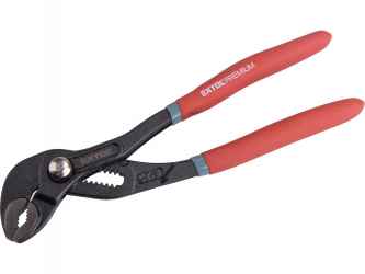 Vízpumpa fogó, 300mm, CrV50, max nyitás 36 mm, szivacsos nyél, akasztós papír szerszámtartó