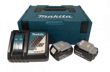 MAKITA 18V LXT Li-Ion 2x3,0Ah akku plusz DC18RC töltő készlet plusz MAKPAC