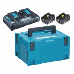 18V LXT Li-ion 2x6,0Ah akku + DC18RC töltő készlet + MAKPAC