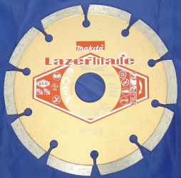 Szegmentált tárcsa lézerhegesztett standard 125 mm LB4 MAKITA (MK-P-26288)