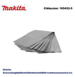 Műanyag zsák T2 DVC860 MAKITA 10db/csomag (MK-195432-5)