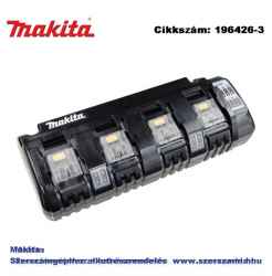 Akkumulátor töltő 14,4V-18V Li-ion LXT NÉGY PORTOS T2 DC18SF MAKITA (MK-196426-3)