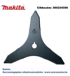 Ütőkés 3fogú 255x20 mm MAKITA (MK-385224350)