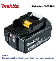 Akkumulátor 18V 1,5 Ah Li-ion BL1815N BULK MAKITA (MK-632G12-3)