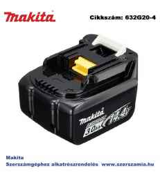 Akkumulátor 18V 1,5 Ah Li-ion BL1815N BULK MAKITA (MK-632G20-4)