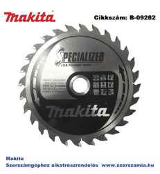 Körfűrésztárcsa merülő 165/20 mm Z28 MAKITA (MK-B-09282)