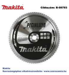 Körfűrészlap fémre 305/25,4 mm Z78 T2 MAKITA (MK-B-09793)