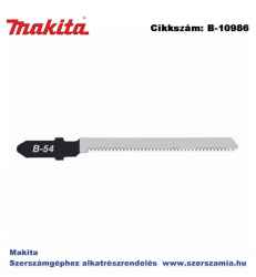 Szúrófűrészlap laminált lapra L82 mm B54 T2 MAKITA 5db/csomag (MK-B-10986)