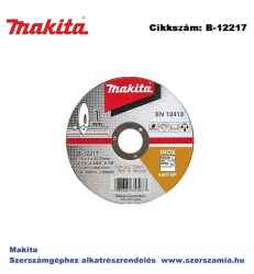 Vágókorong INOX 115 x 1 mm T2 MAKITA (MK-B-12217)