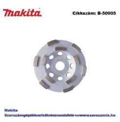 Betoncsiszoló tárcsa TURBO 125 mm szegm: 6,7 f: 22,23 T2 MAKITA (MK-B-50005)