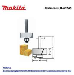 Falcmaró kés, befogó: 12 mm átmérő: 31,8 mm munkahossz: 12,2 mm T2 MAKITA (MK-D-48745)