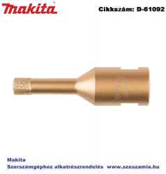 Gyémántfúró M14 D10mm VACUUM BRAZED DIAMOND CORE BIT MAKITA (MK-D-61092)