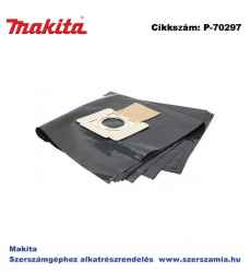 Nylon gyűjtőzsák VC3012L/M, 446L, VC2512L, VC3511L T2 MAKITA 5db/csomag (MK-P-70297)