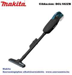 MAKITA 18V LXT Li-Ion porszívó, 60 m3/h Z
