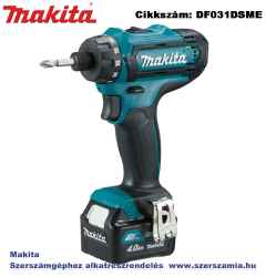MAKITA 10,8V CXT Li-Ion 30Nm fúró-csavarbehajtó 1/4col 2x4,0Ah