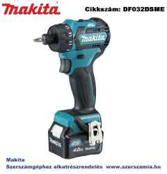 MAKITA 10,8V CXT Li-Ion BL 35Nm fúró-csavarbehajtó 1/4col 2x4,0Ah