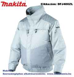 MAKITA 10,8-18V CXT, LXT Li-Ion hűthető kabát kültéri Z méret: L plusz BL1830