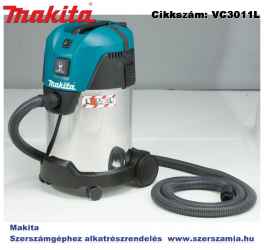 MAKITA 1000W 216 m3/h száraz-nedves porszívó 30l L
