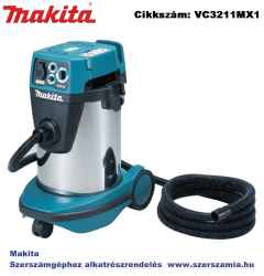 MAKITA 1050W 210 m3/h száraz-nedves porszívó 32l M