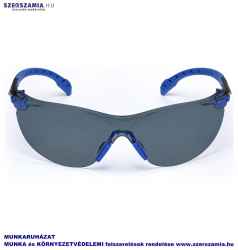 3M SOLUS S1102SGAF-EU kék/fekete PC, szürke, szemüveg, 1 darab