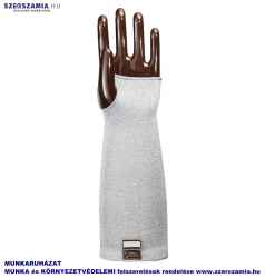 TAEKI Szürke karvédő /db, 100 C.fok hőálló, 5-ös vágásálló, méret: 25 cm, 1 darab