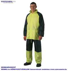 FLUO Orkán esőruha, sárga, fényvisszaverő csík nélkül, méret: L, 1 darab