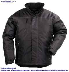 ORKAN fekete vízhatlan pvc/pes kabát, méret: S, KIFUTÓ termék 1 darab