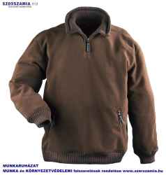 ANGARA bebújós barna pulóver, méret: M, KIFUTÓ termék 1 darab