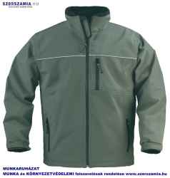 YANG zöld férfi softshell kabát, méret: S, KIFUTÓ termék 1 darab